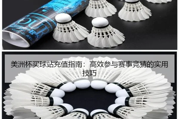 美洲杯买球站充值指南：高效参与赛事竞猜的实用技巧